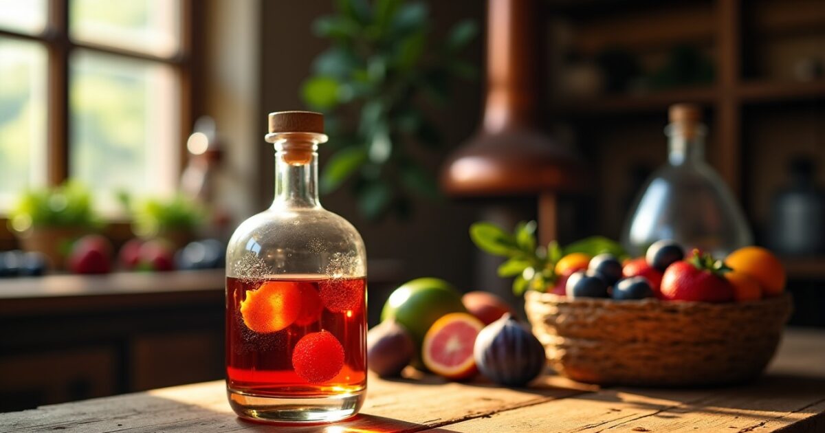 De l’Étincelle à la Bouteille : Le Voyage Créatif d’un Alcool Fruité aux Saveurs Inoubliables