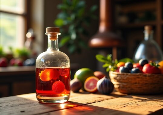 De l’Étincelle à la Bouteille : Le Voyage Créatif d’un Alcool Fruité aux Saveurs Inoubliables
