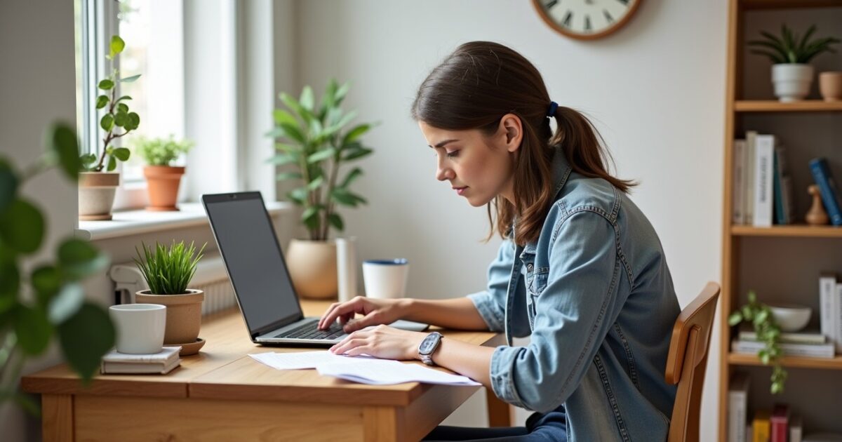 Rentrée scolaire : aménager un espace télétravail durable avec un bureau en bois intemporel