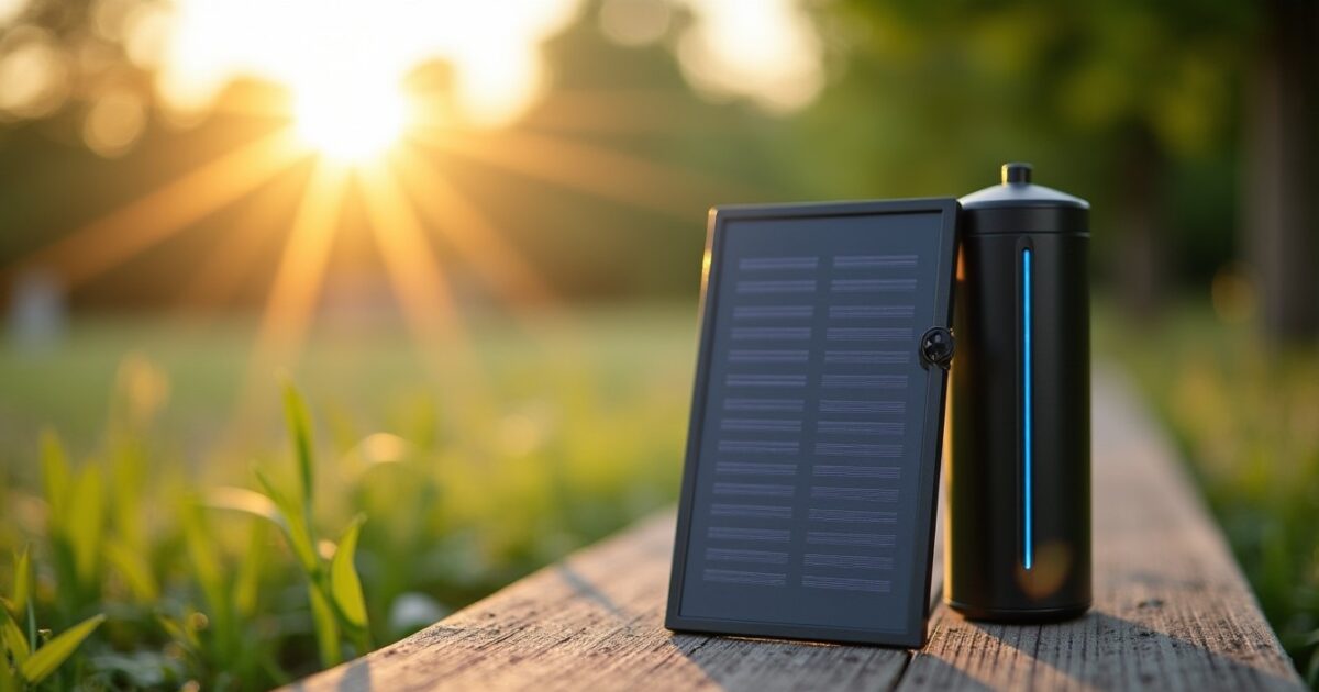 Une batterie solaire : la solution pour garder vos appareils essentiels en marche lors d'une panne ?